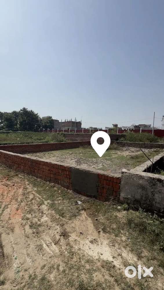 130 गज का Residential Plot - Chamanganj Bazar Main Market, Jhunsi