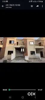This is 3bhk row house at daldal sivni Raipur by nirman promoters