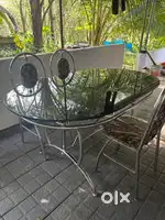 Dining table and chair