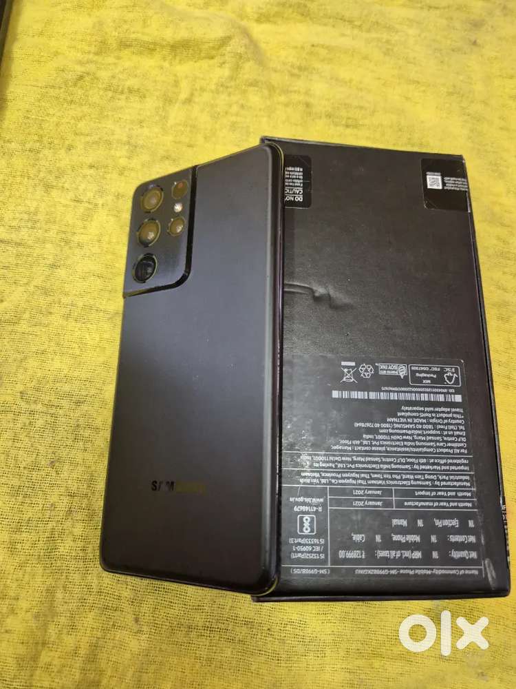 Samsung s21 ultra 256gb with box