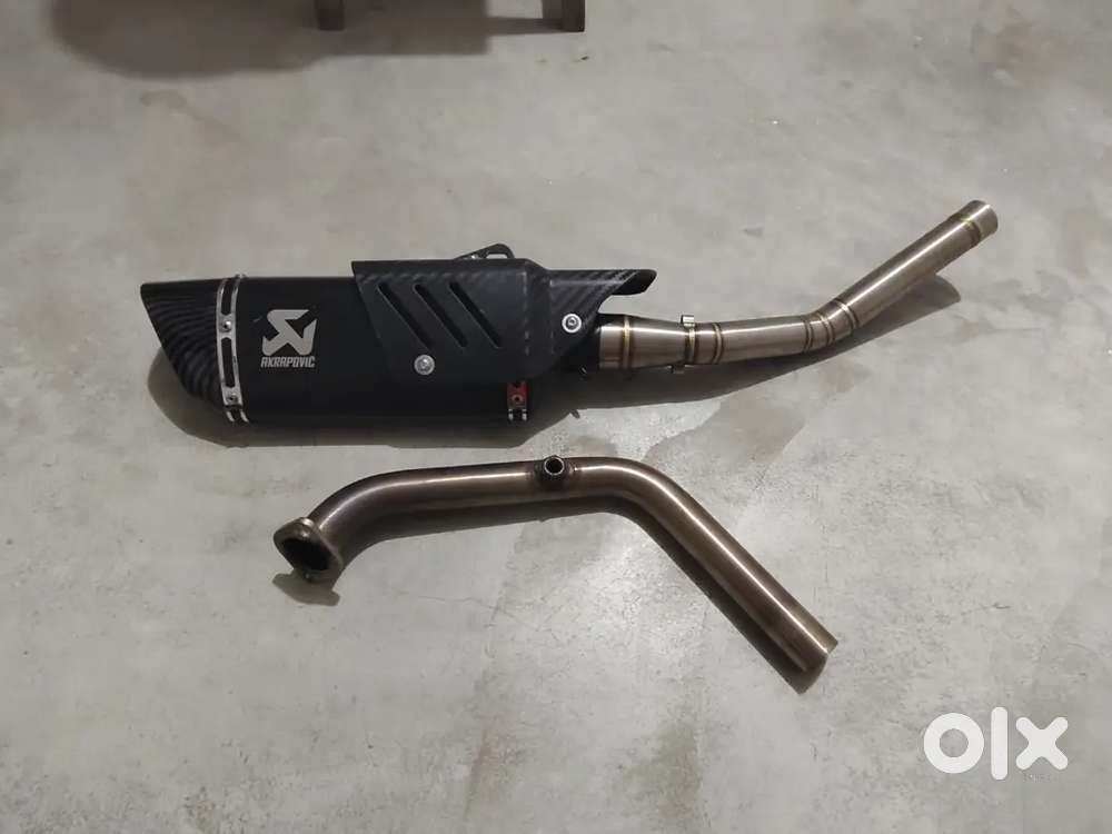 Akrapovic Exhaust with Mt 15 Bend Pipe