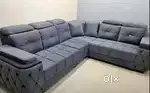 NEW PREMIUM QUALITY L TYPE SOFA SET AVAILABLE AT ZAM ZAM FURNITURE