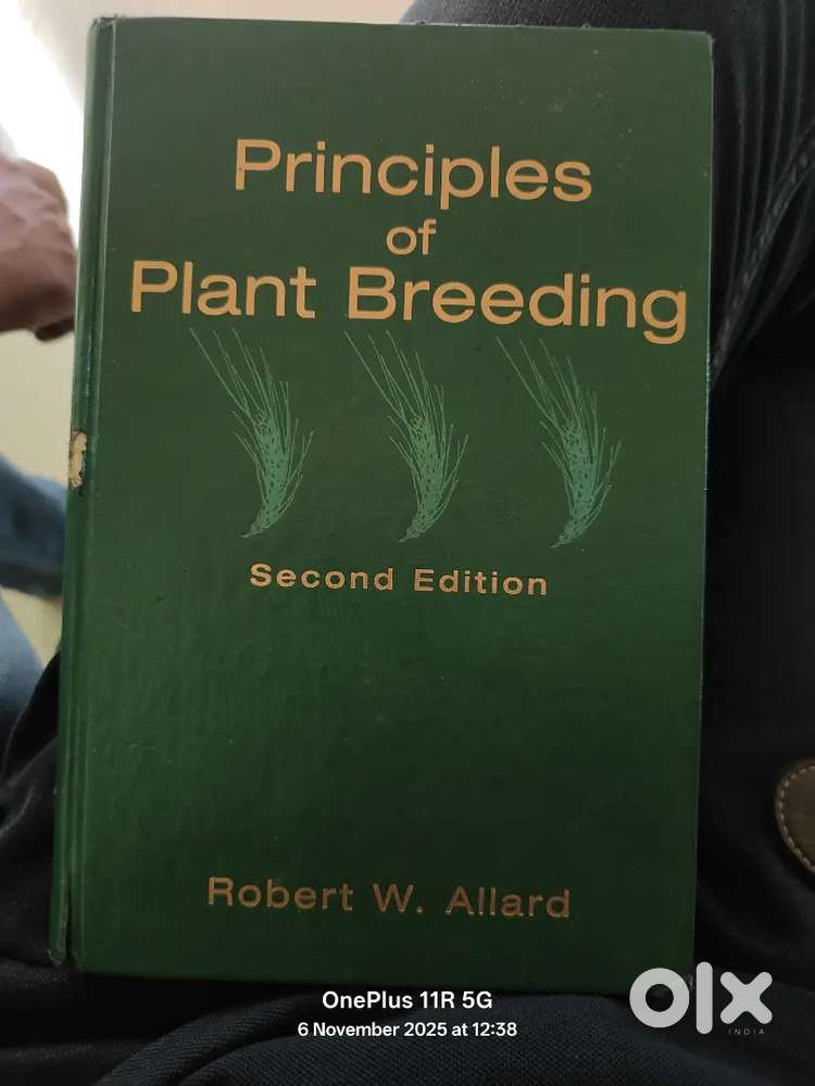 Principles of plant breeding