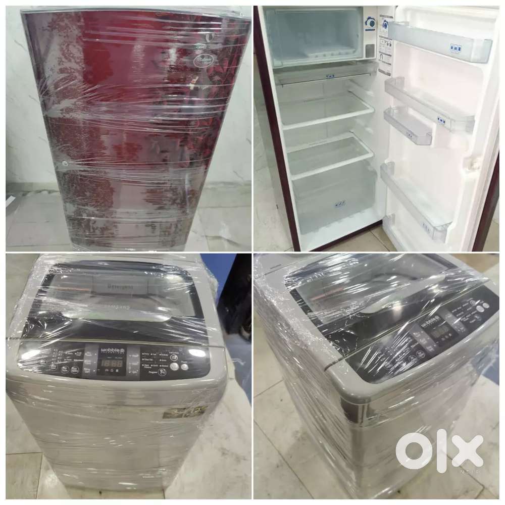 Chose any plain model refrigerator n washing machine at just 11999