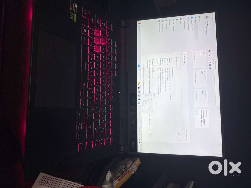 ASUS ROG Strix G15 (2022), AMD Ryzen 7 6800H, 15.6 (39.62 cm) FHD 144