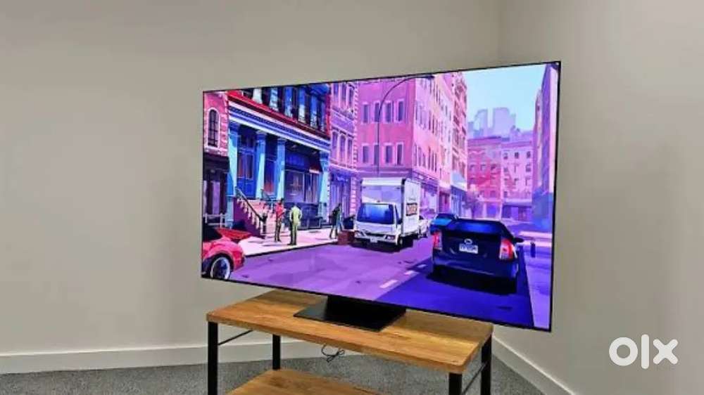 BIG SIZE 55 INCH SMART ANDROID UHD4K QLED PANEL BEST PRICE FULL WRNTY