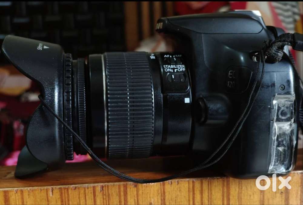 Canon 1200D with 18MM To 55MM lens with 2 battery
