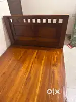 4 * 6.5 Feet wooden cot for sale