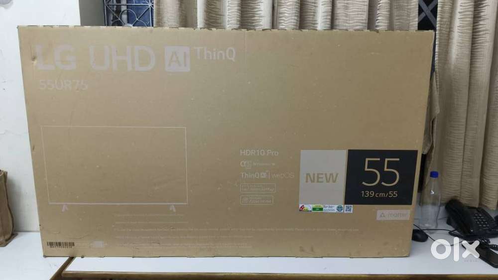 BRAND NEW 55 Inch LG UHD TV AI ThinQ 55UR75 (SEAL BOX)