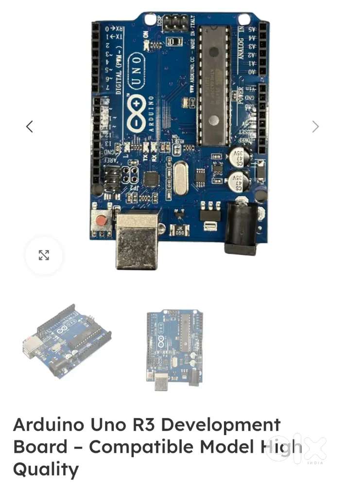 Arduino Uno Fresh Peace mrp 500 but u get it in 450, without used .
