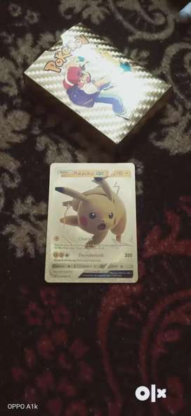 This is the first Pokemon golden Card that I am solding