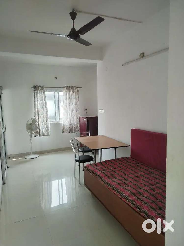 1BHK furnished with AC/FRIDGE/BED/FURNITURE/BED etc