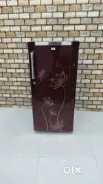 #@# HAIER 190ltrs maroon and silver colour 4 star rating single door#@