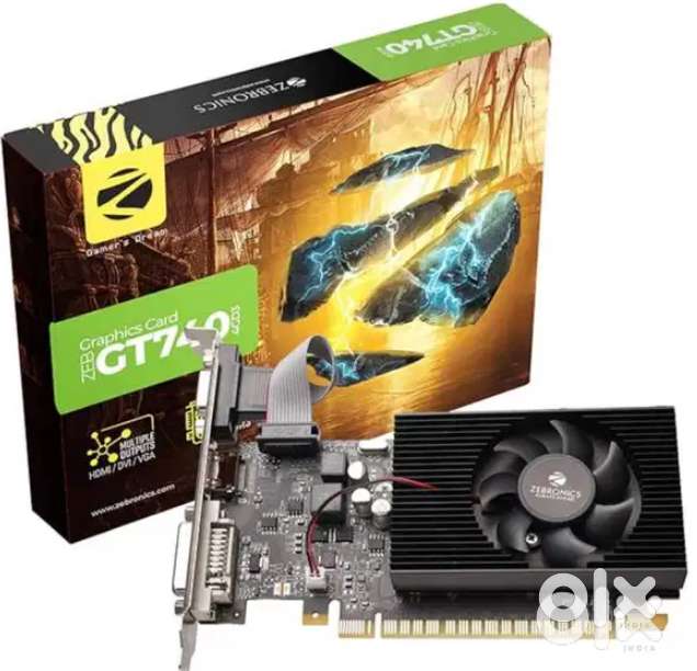 ZEBRONICS GT740 4gb Gddr3 Graphics Card