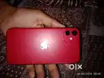 Iphone 11 64gb red  phone id proof