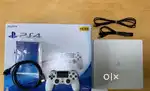 Sony PlayStation 4 Slim 500GB Console Glacier White 2 controllers