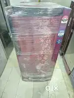 Godrej single door meroon colour 200 litres built in stand fridge