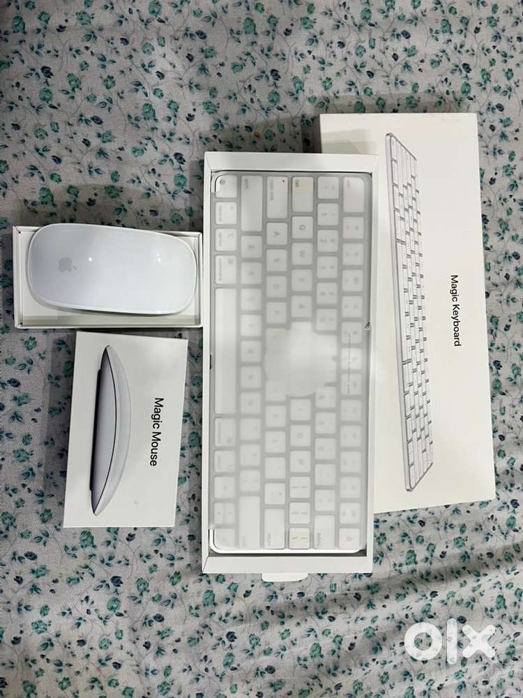 Apple Magic Mouse and Keyboard