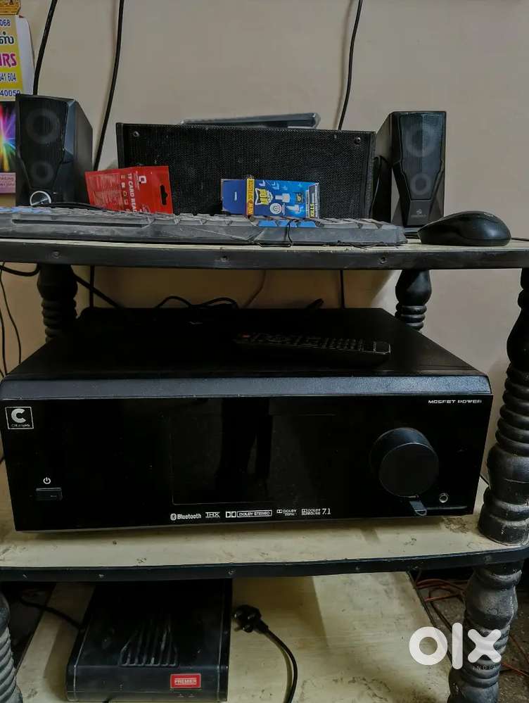 Dsp remote kit 5.1 amp 1000 watts 12 inch subwoofer