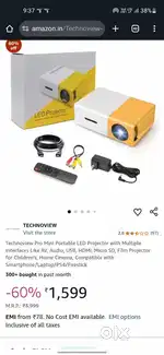 Mini projector for sale
