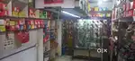 Wooden Rack Shelf, Glass Display & Cash Counter – Good Condition