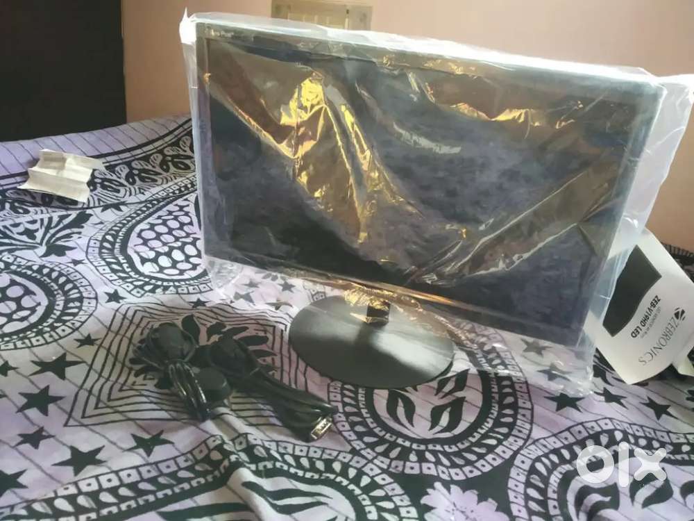 Zebronics monitor 19 inch brand new