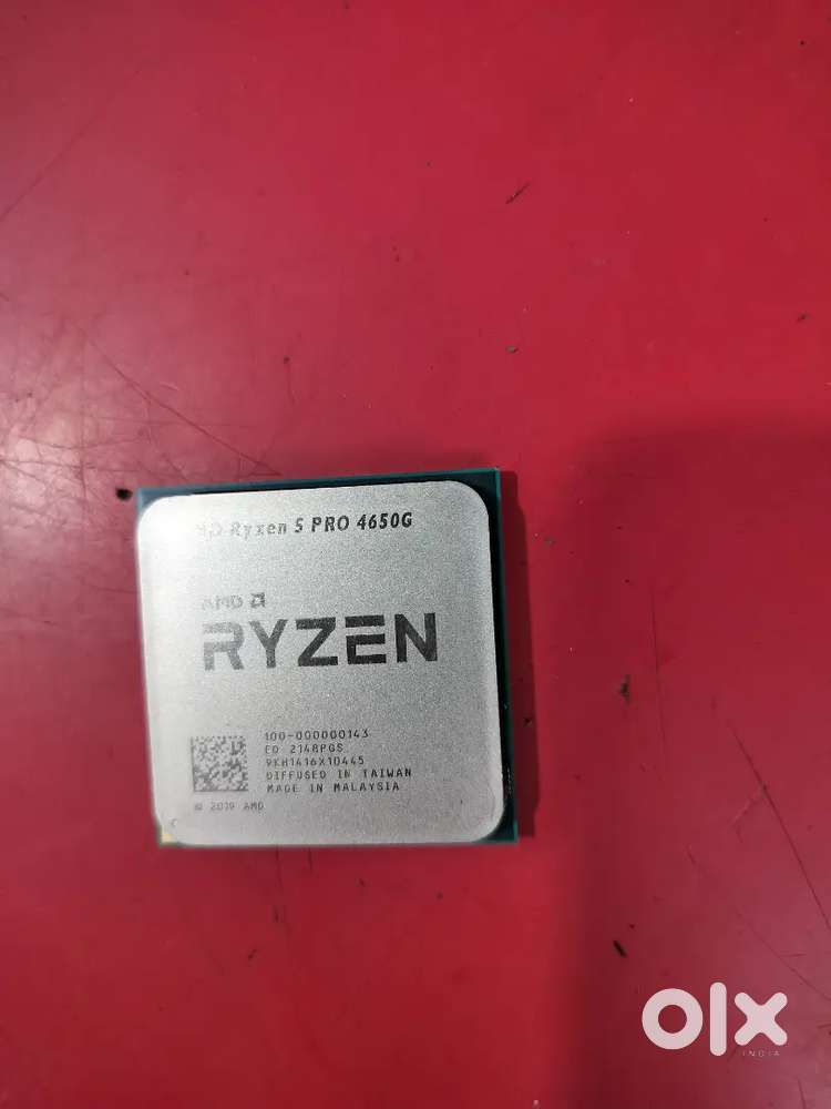 Amd Ryzen 5 pro 4650G processor perfect working and new looking