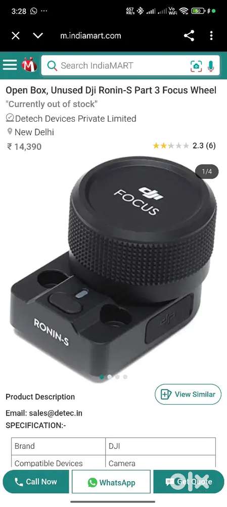 DJI Ronin Focus Wheel Part 3