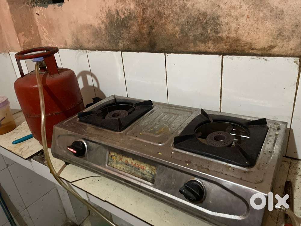 Gas burner and cylender