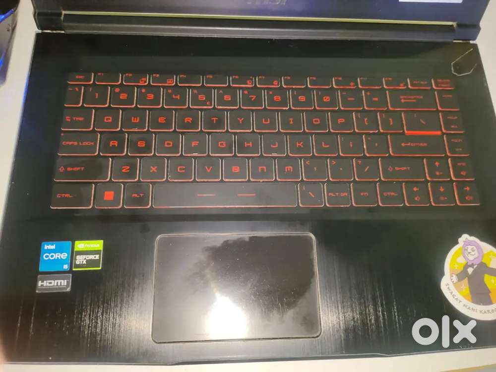 MSI GF63 Thin 11SC  11th Gen i5-11260H8GB RAM512GB SSD 4GB NVIDIA GPU