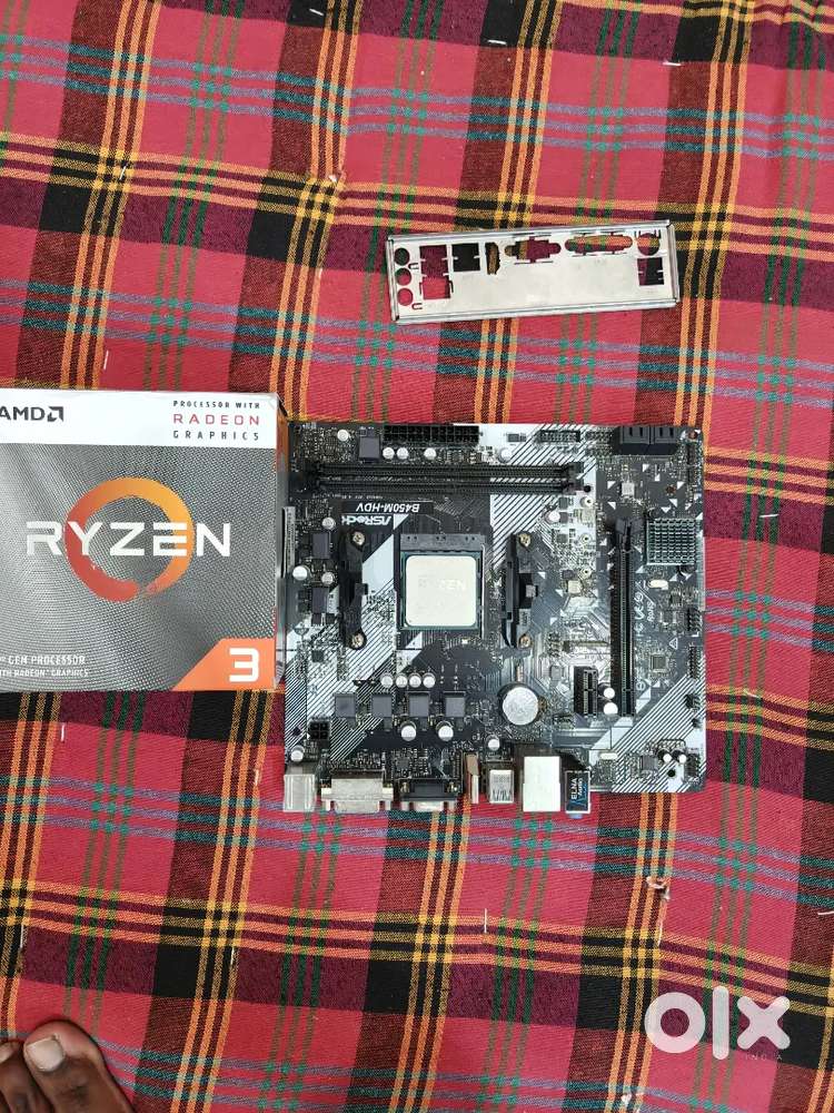 Ryzen 3 3200g  with b450m motherboard both in warranty