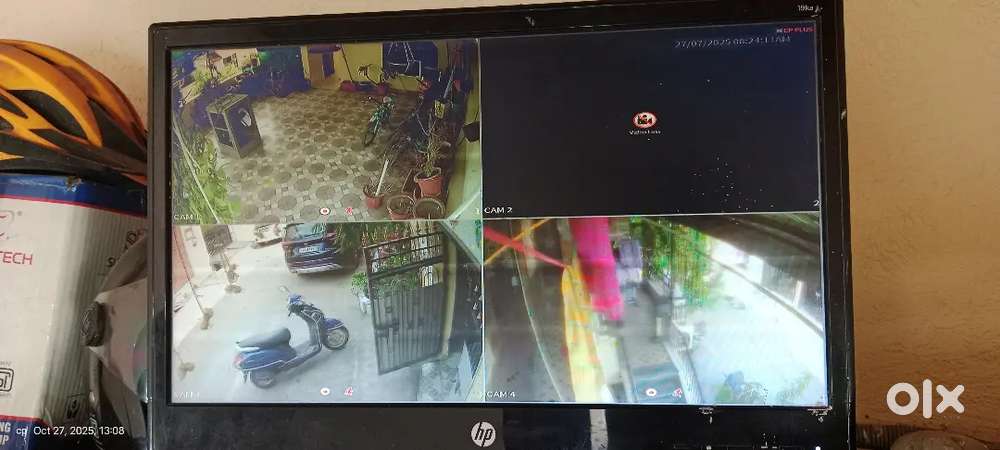 Helper required for CCTV camera service