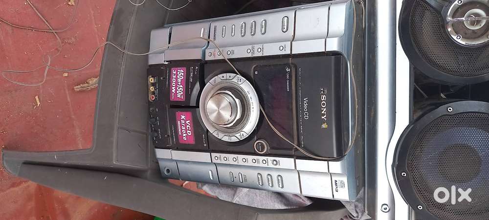 Sony music system 3300watts woofer and surround speaker system