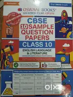 OSWAAL BOOK CBSE 10 SAMPLE QUESTIONS PAPER   CLASS 10(ENG)