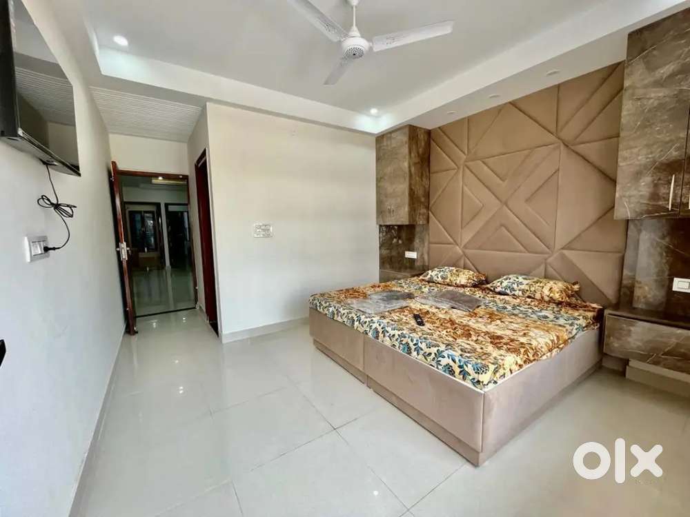 3bhk 1550sqft specious park facing newly build luxury flat in gated so