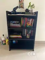 Brand new wooden Bookshelf 2 by 4 feet or storage unit. Cod available