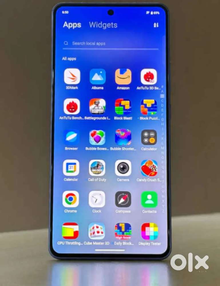 iQOO neo 10R 8gb 128 storage Blue plus light colour 7 months used only