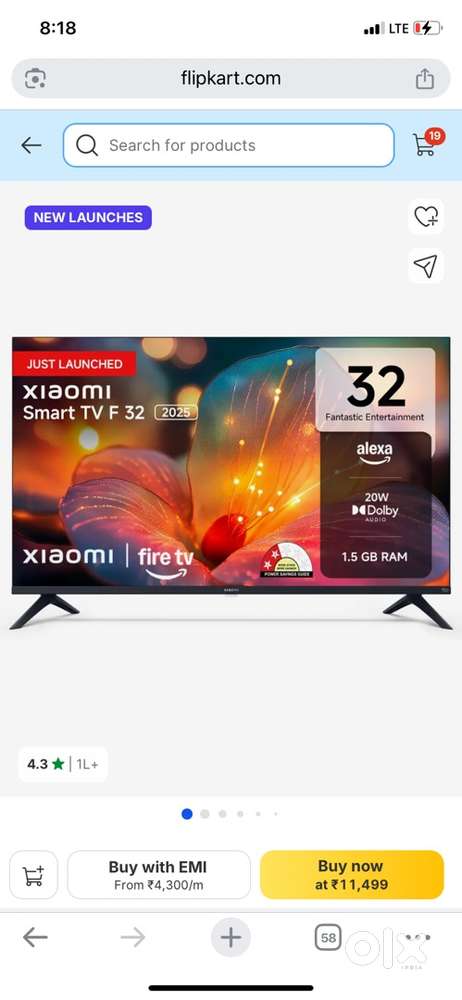 Xiaomi fire tv 8000 3-4-5-6 hajar wale dur rhe