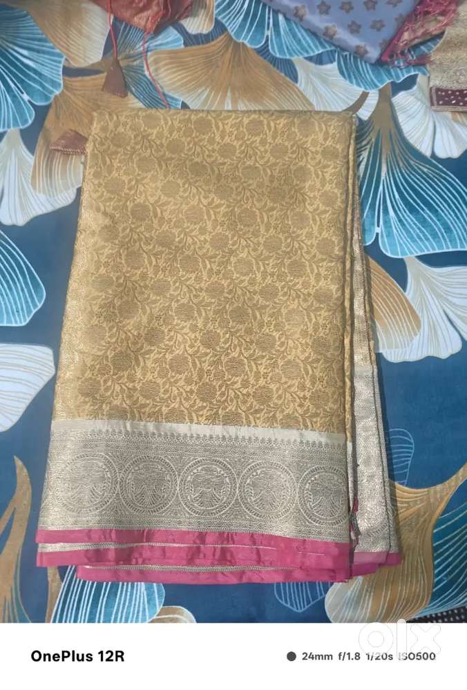 Pattu sarees 3 times used olny