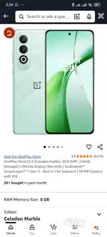 OnePlus Nord CE4 8/256