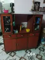 Wooden showcase