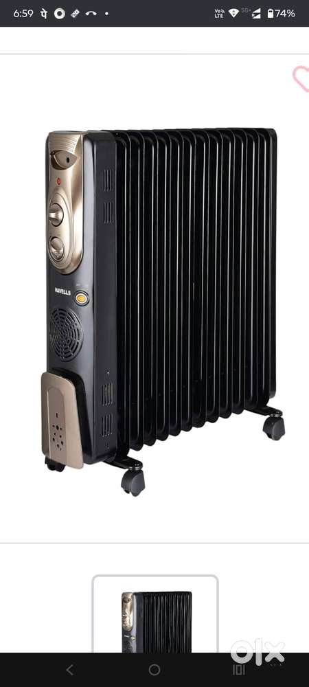 Oil Heater Crompton 1.5 yr old