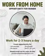 Online part time Work from home opportunity
