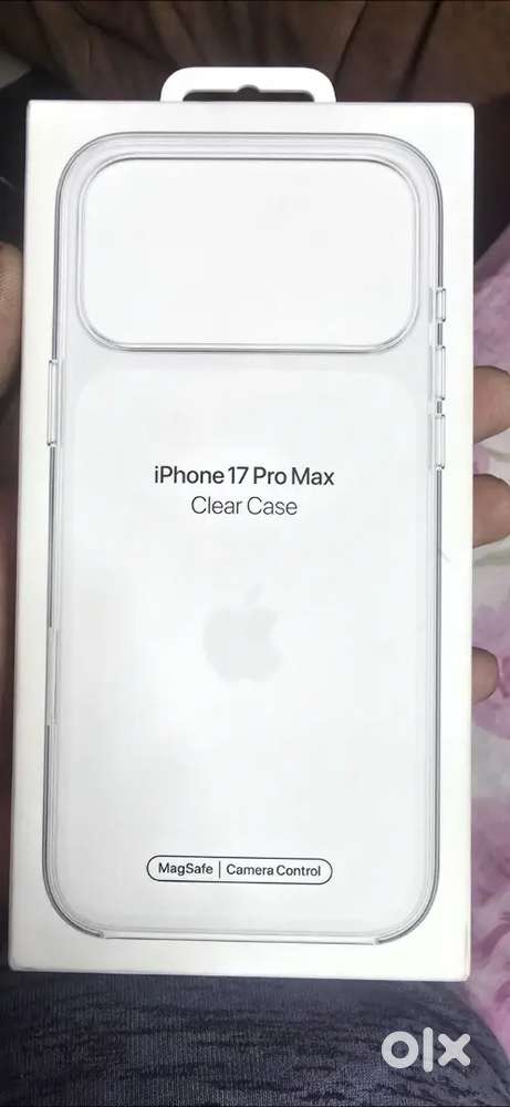 Iphone 17 pro max apple official CLEAR CASE SEALED PIECE