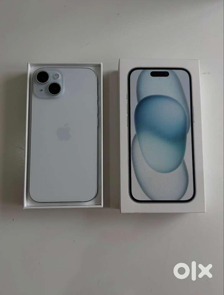 iPhone 15,128gb full box with cable apple warranty available