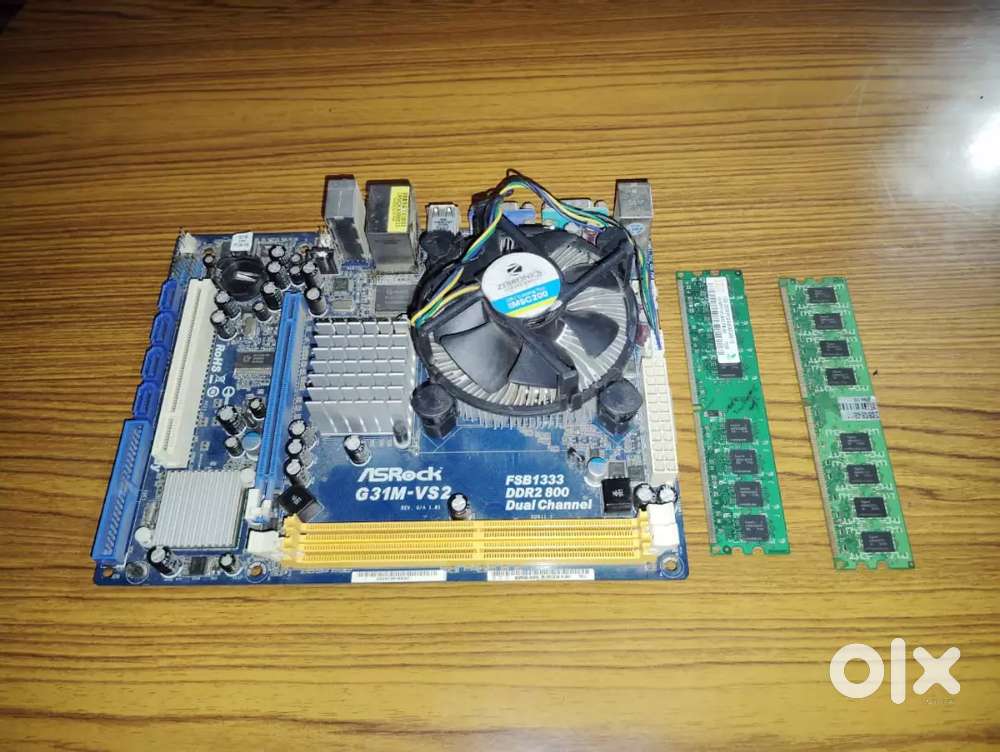 Asrock PC Mother Board with 2Gb Ram