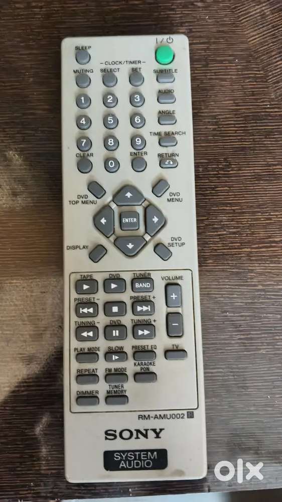 Sony Music System Remote 3CD Player