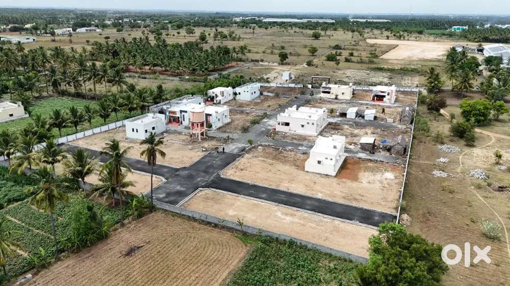 Plots and villas for sale at Thulasi enclave perCent-5.90L