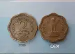 1958    2 paise old coins 20 rupees
