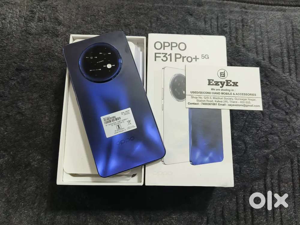 EZYEX - Oppo F31 Pro Plus 5G (12/256 GB) Brand New - Only 30 Days Old
